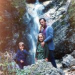 Parco degli Abruzzi con Lucia e Manfredi (Anni '70)