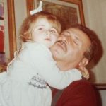 Borsellino con la nipote Stella